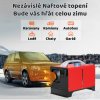 Mobilní naftové nezávislé topení 8 kW, 12 V / 230 V s LCD a dálkovým ovládáním