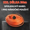 Prodlužovací kabel PowerDragon 30m, 1 zásuvka, 3x2,5 – bezpečný, odolný a spolehlivý kabel pro každodenní použití