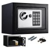 Domácí a kancelářský bezpečnostní sejf – spolehlivý ocelový trezor s elektronickým zámkem i klíčem