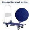 Plošinový skládací vozík - ocel, max. zatížení 150 kg