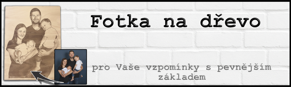 Fotka vygravírovaná do dřeva