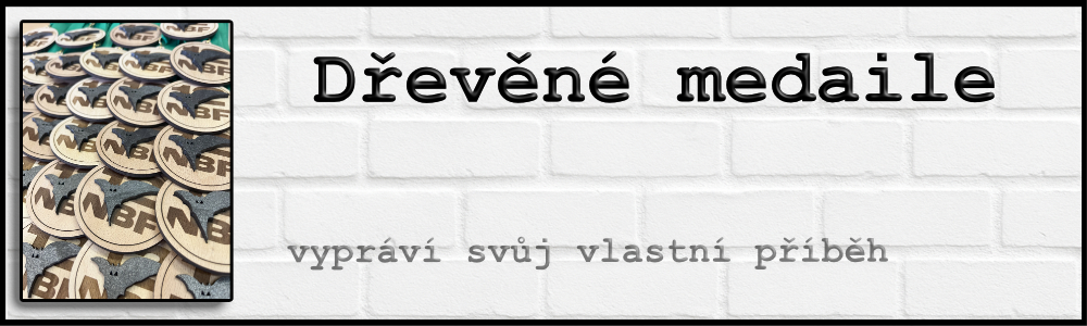 Dřevěné medaile pro sportovce