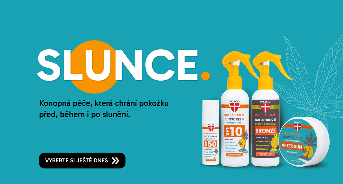 Slunce - Konopná péče, která chrání pokožku