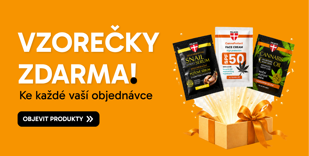Vzorečky zdarma ke každé objednávce