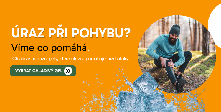 Úraz při pohybu? Víme co pomáhá.