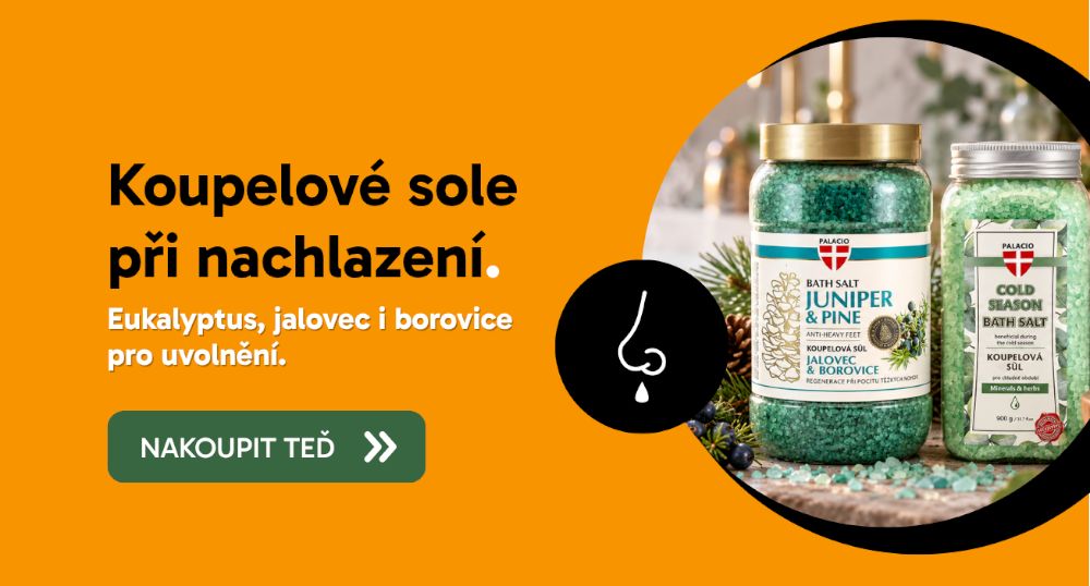 Koupelove sole při nachlazení