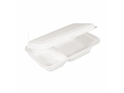 Menu box (cukrová trstina) 2dielny 250 x 162 x 63 mm 620ml [50 ks]