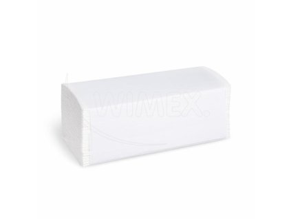 Papierový uterák (FSC Mix) ZZ skladaný V 2vrstvý biely 23 x 21 cm [20 x 150 ks]