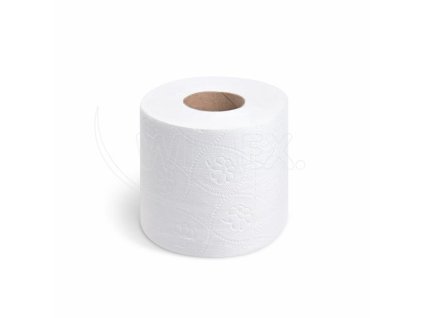 Toaletný papier (FSC Mix) 2vrstvý biely Ø10,5cm 28m 250 útržkov [8 ks]