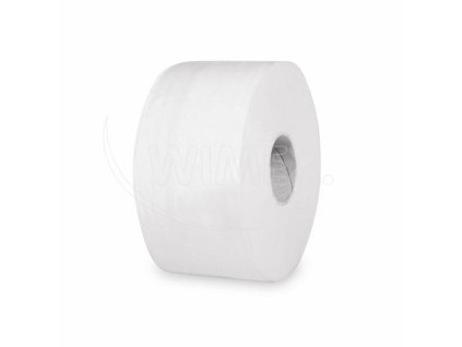 Toaletný papier (FSC Mix) 2vrstvý biely `JUMBO` Ø19cm 145m 645 útržkov [12 ks]