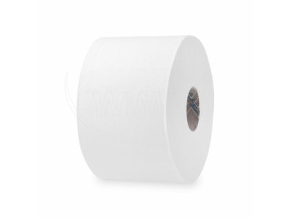 Toaletný papier (FSC Mix) 2vrstvý biely `JUMBO` Ø20cm 200m 1050 útržkov [6 ks]