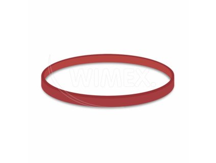 Gumička silná červená 5mm Ø10cm [1 kg]