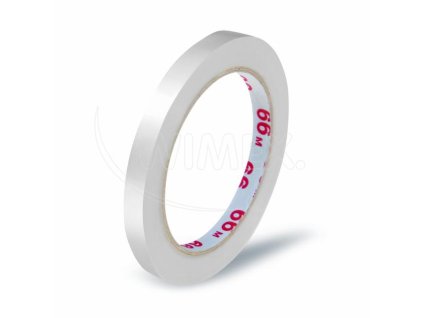 Lepiaca páska (PVC) transparentná 9mm x 66m pre zatvárací strojček 67999 [1 ks]