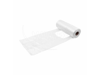 Taška (HDPE) v roli extra-silná transparentná 22+11 x 48 cm `5kg+` [200 ks]