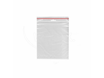 Rýchlouzatváracie vrecko (LDPE) transparentné 15 x 20 cm [10 x 100 ks]