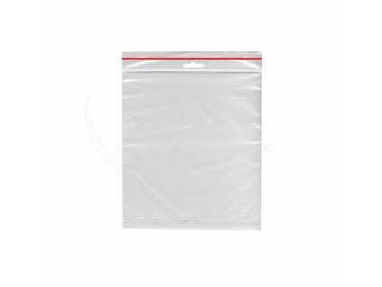 Rýchlouzatváracie vrecko (LDPE) transparentné 20 x 25 cm [10 x 100 ks]