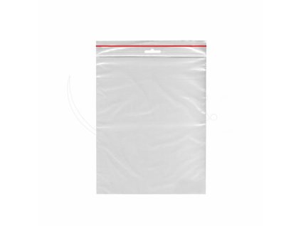 Rýchlouzatváracie vrecko (LDPE) transparentné 20 x 30 cm [10 x 100 ks]