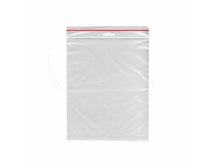 Rýchlouzatváracie vrecko (LDPE) transparentné 23 x 32 cm [10 x 100 ks]