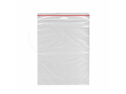 Rýchlouzatváracie vrecko (LDPE) transparentné 25 x 35 cm [10 x 100 ks]