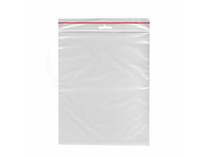 Rýchlouzatváracie vrecko (LDPE) transparentné 30 x 40 cm [10 x 100 ks]