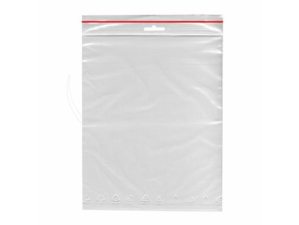 Rýchlouzatváracie vrecko (LDPE) transparentné 35 x 45 cm [10 x 100 ks]