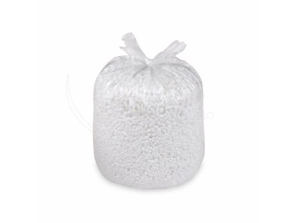 Vrecko do koša (HDPE) biele 60 x 72 cm 60L `L` [20 ks]