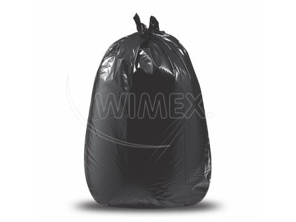 Vak na stavebný odpad (LDPE) 100µm čierny 70 x 110 cm 120L [10 ks]