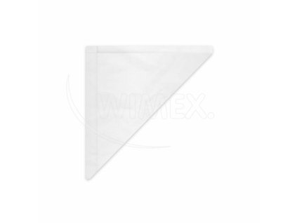 Papierový kornút biely 19 x 19 cm `125g` viazaný [10 x 100 ks]