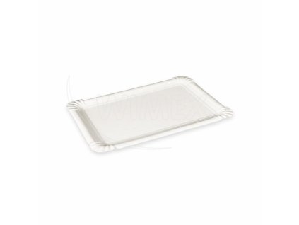 Papierová tácka biela 13 x 20 cm `č.4` [250 ks]