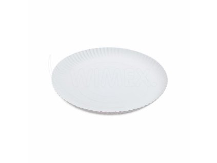 Papierový tanier hlboký biely Ø28cm [50 ks]