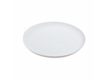Papierový tanier (FSC Mix) hlboký biely Ø30cm [50 ks]