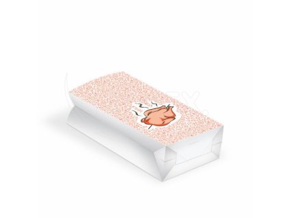 Termo-vrecko (PAP/ALU) 3vrstvé nepremastiteľné 13+8 x 28 cm `1/1` na hydinu [100 ks]