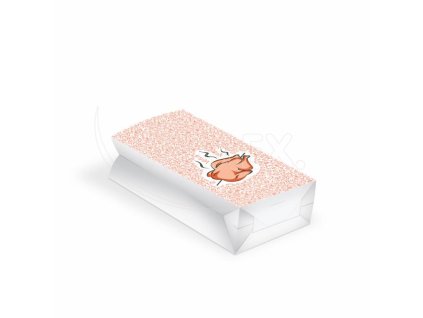 Termo-vrecko (PAP/ALU) 3vrstvé nepremastiteľné 10+6 x 23 cm `1/2` na hydinu [100 ks]