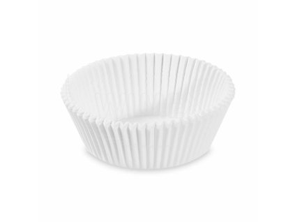 Cukrárenský košíček (PAP) biely Ø60 x 27 mm [1000 ks]