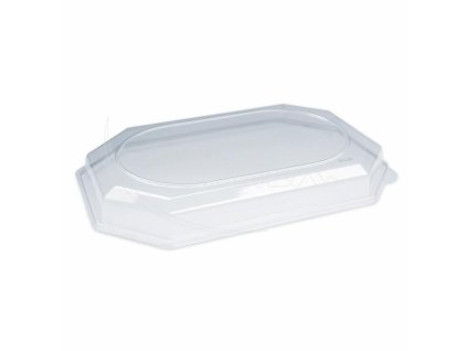 Viečko vypuklé (rPET) priehľadné pre podnos 74955 [10 ks]