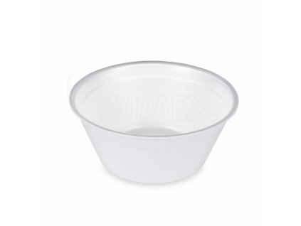 Termo-miska (XPS) biela Ø140mm 500ml [50 ks]
