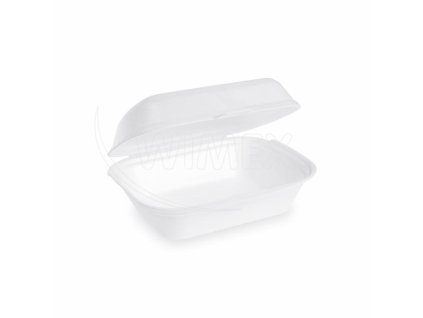 Menu box (XPS) biely 185 x 133 x 75 mm 580ml [125 ks]