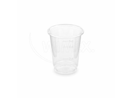 Pohárik (rPET) číry Ø48mm 2cl/4cl/5cl [40 ks]
