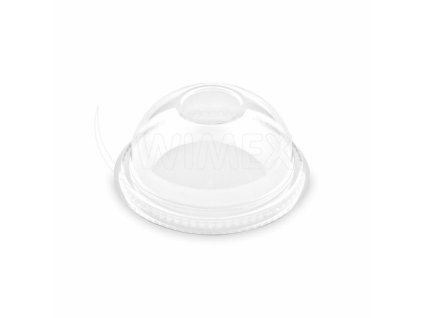 Viečko vypuklé (rPET) pre pohár Ø78mm [50 ks]
