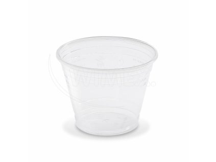 Pohár (rPET) číry Ø95mm 250ml [50 ks]