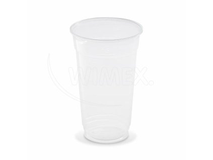 Pohár (rPET) číry Ø95mm 0,5L [50 ks]