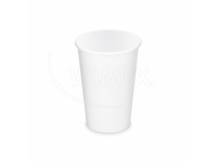 Papierový pohár (FSC Mix/PE) biely Ø80mm 330ml `0,3L/10oz/ML` [50 ks]