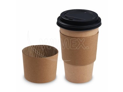 Manžeta papierová (PAP-20) pre pohár Ø90mm [100 ks]