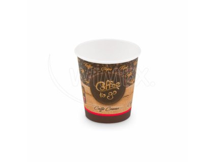 Papierový pohár (FSC Mix/PE) "Coffee to go" Ø73mm 200ml `0,18L/7oz/S` [50 ks]