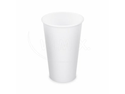 Papierový pohár (PAP/PE) biely Ø90mm 510ml `0,4L/16oz/XL` [10 ks]
