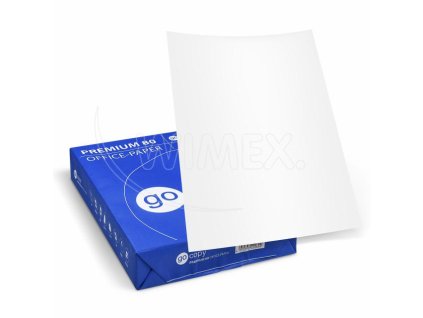 Kancelársky papier PREMIUM 80g/m² biely `A4`  [500 listov]