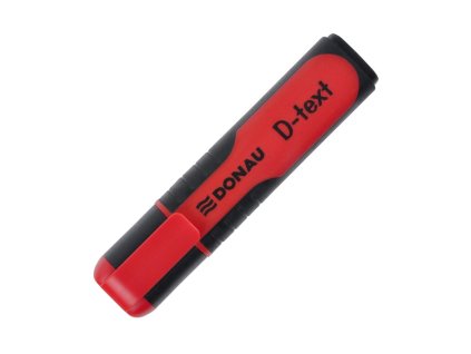 Zvýrazňovač DONAU D-text červený