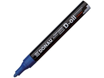 Popisovač lakový 2,8 mm Donau D-OIL modrý