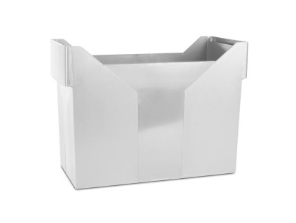 Zásobník na závesné obaly DONAU sivý