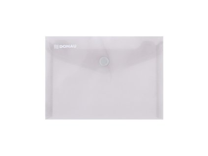 Plastový obal A6 s cvočkom DONAU dymový